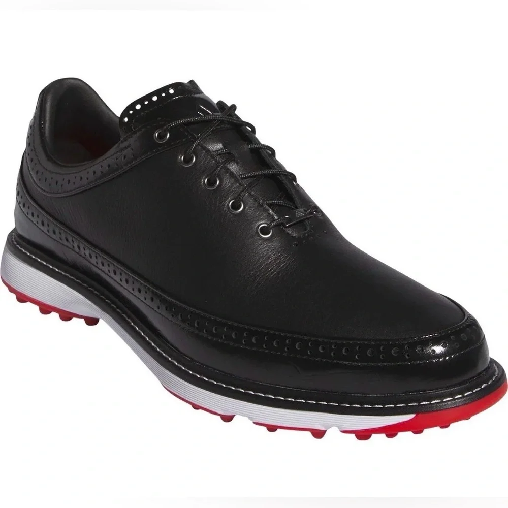 Adidas MC 80 Unisex Golf Shoes-Black/Red-Size (Men7/Women 8)NIB⛳️